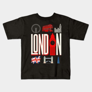 London souvenir  cool landmark gift landmarks Kids T-Shirt